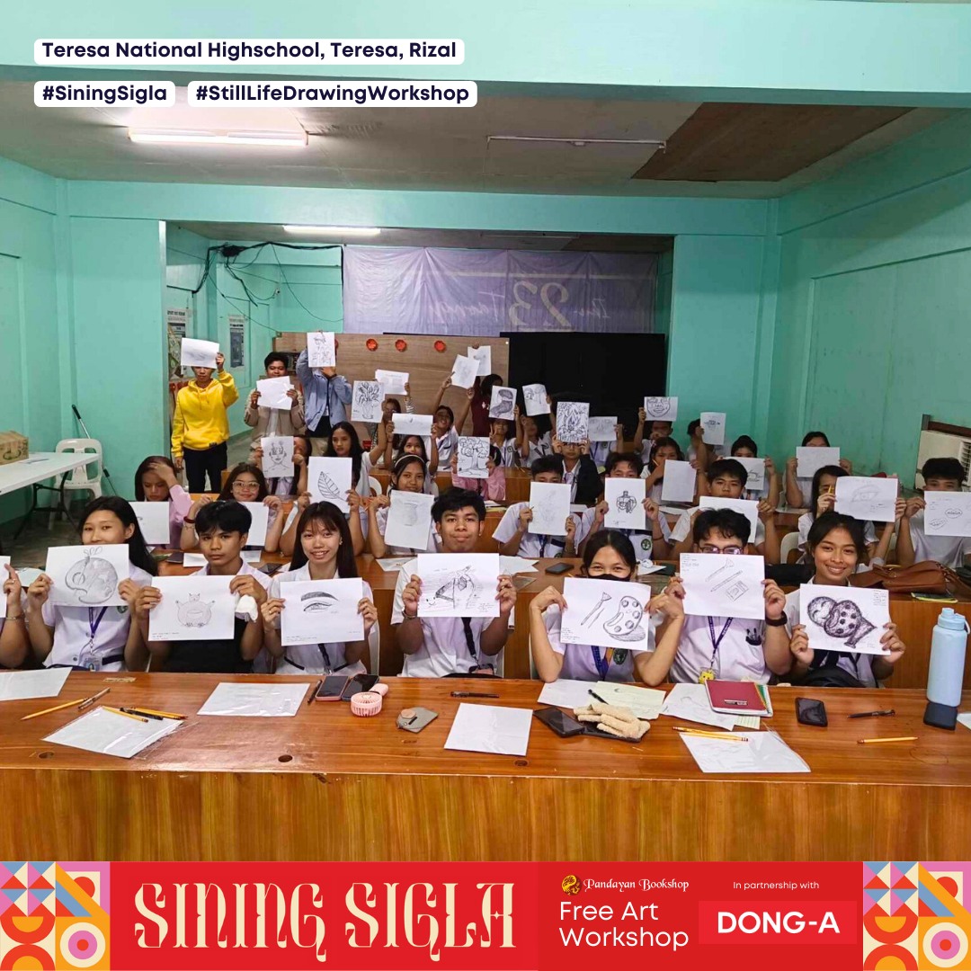 Sining Sigla Art Workshop in Teresa National High 